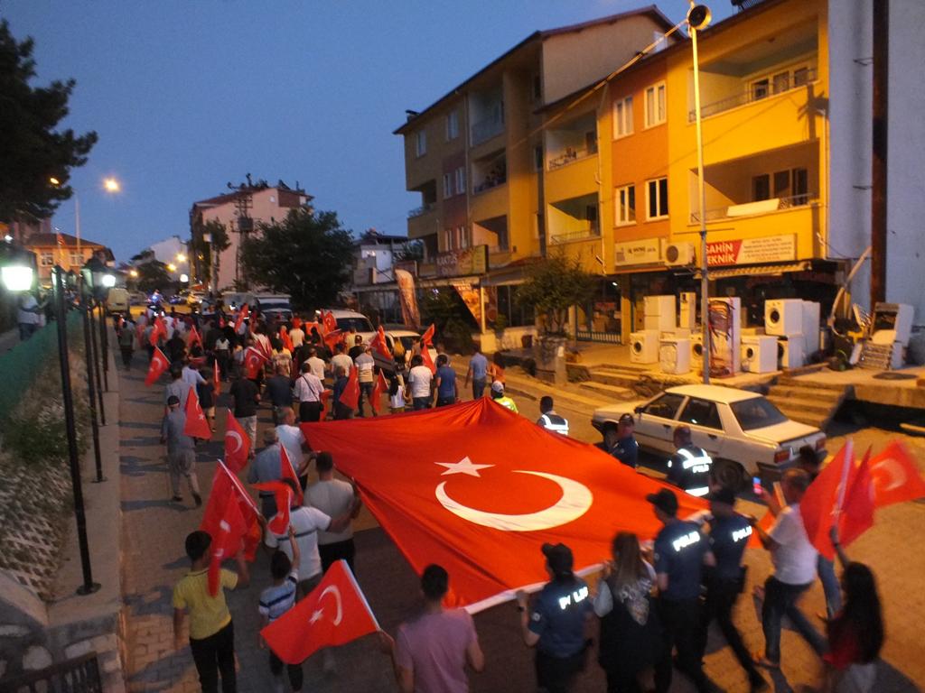 İlçemizde "15 Temmuz Demokrasi ve Milli Birlik Günü" Kutlandı